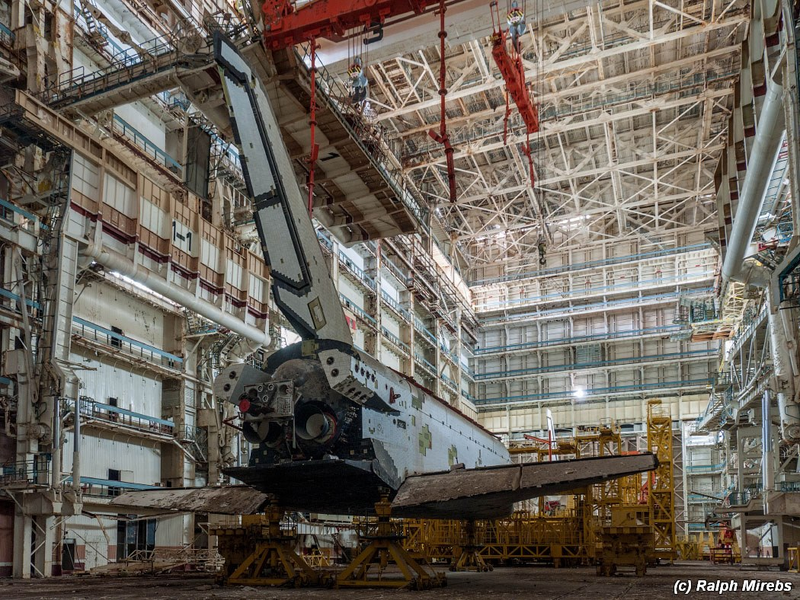 Illustration for article titled These Are the Sad Remains of the Soviet Space Shuttle Program